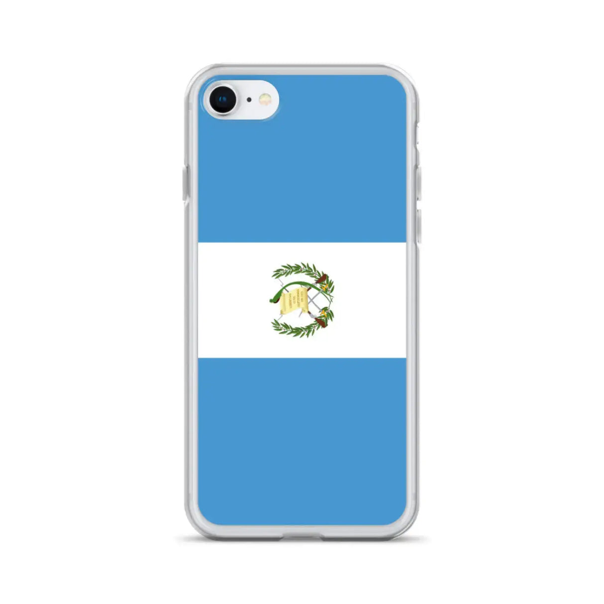Coque iphone drapeau guatemala souple résistante antichoc