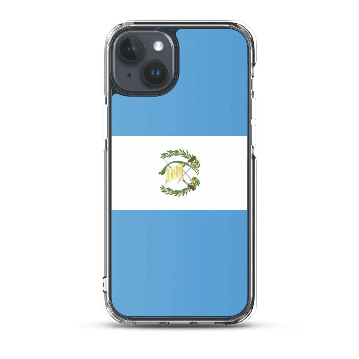 Coque iphone drapeau guatemala souple résistante antichoc