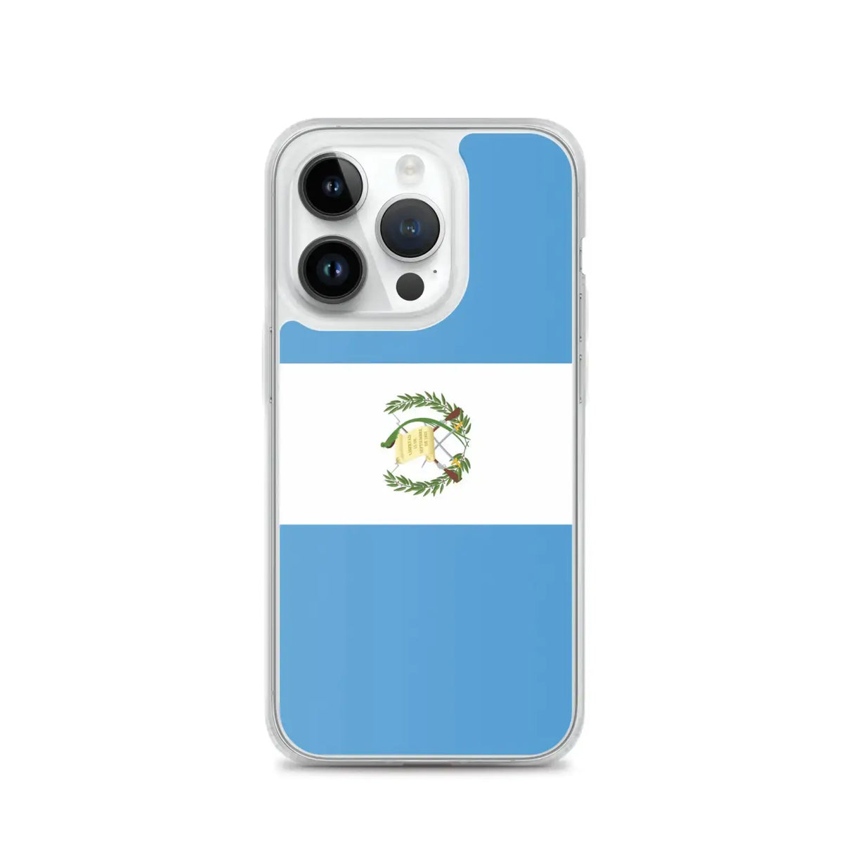 Coque iphone drapeau guatemala souple résistante antichoc