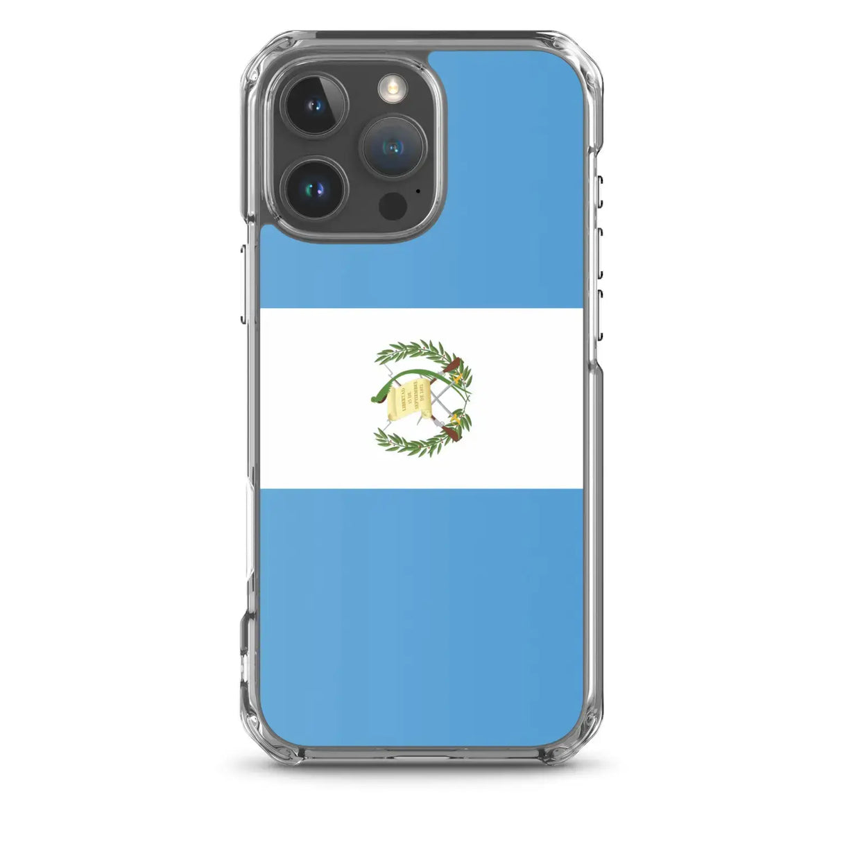 Coque iphone drapeau guatemala souple résistante antichoc