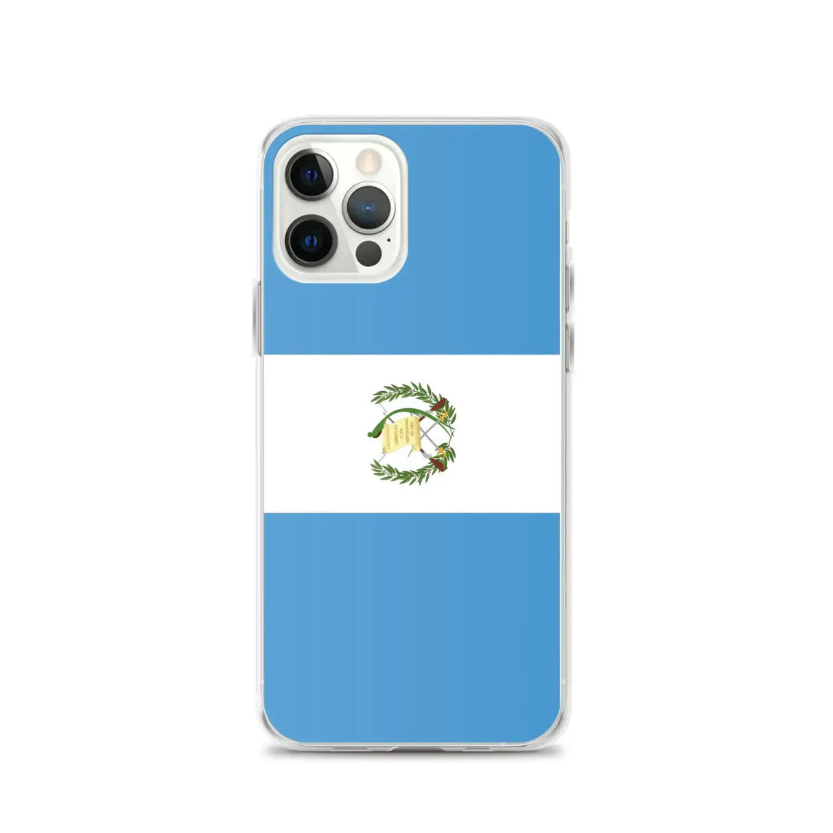 Coque iphone drapeau guatemala souple résistante antichoc