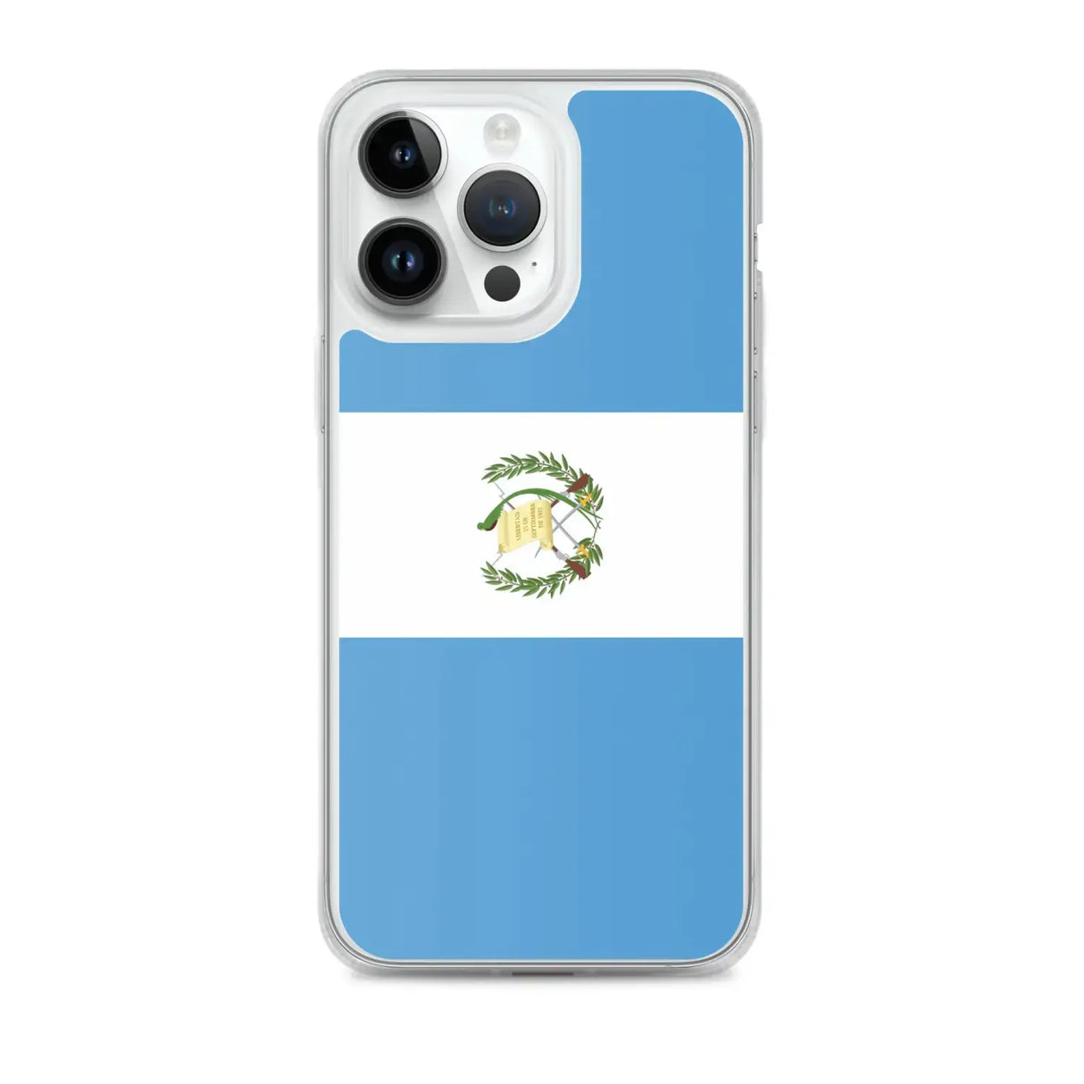 Coque iphone drapeau guatemala souple résistante antichoc
