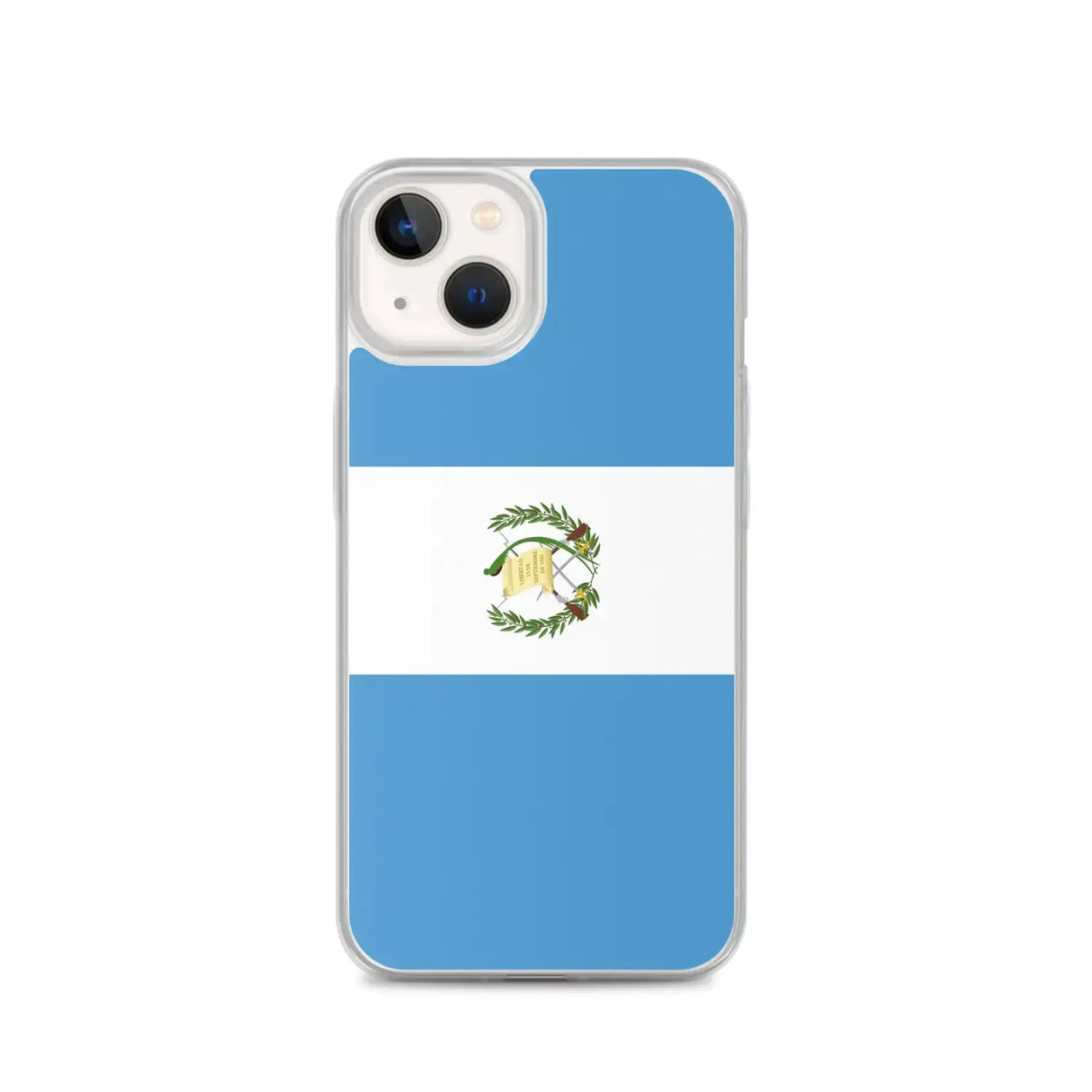 Coque iphone drapeau guatemala souple résistante antichoc