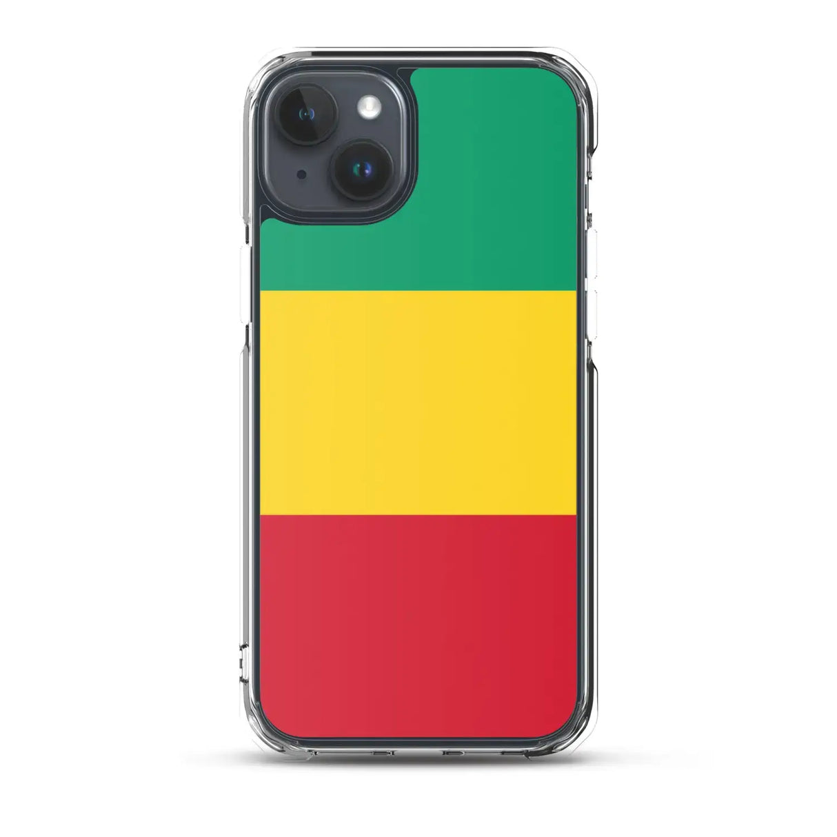 Coque iphone drapeau guinée souple résistante antichoc
