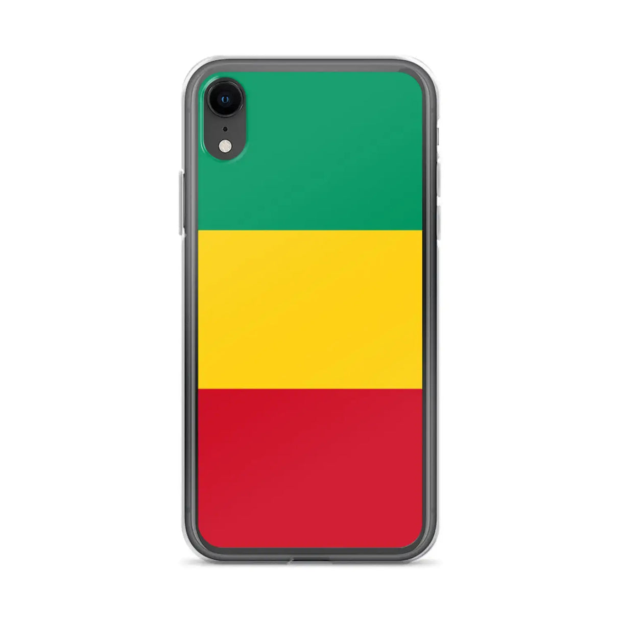 Coque iphone drapeau guinée souple résistante antichoc
