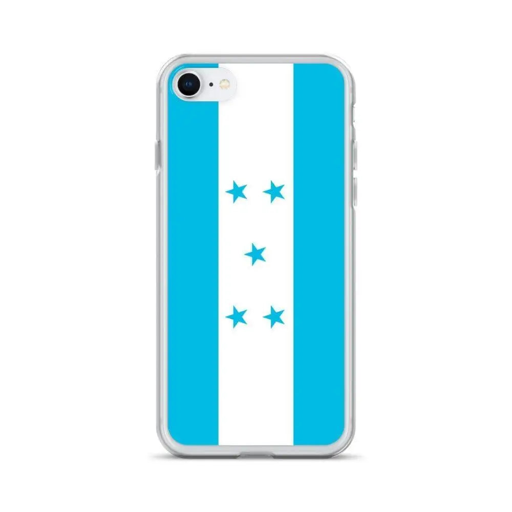 Coque iphone drapeau honduras souple antichoc transparente