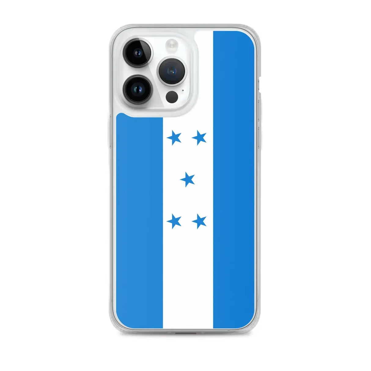 Coque iphone drapeau honduras souple antichoc transparente