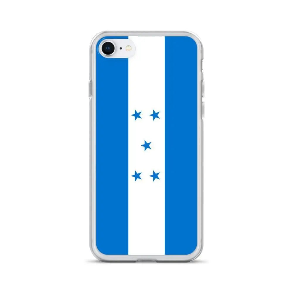 Coque iphone drapeau honduras souple antichoc transparente