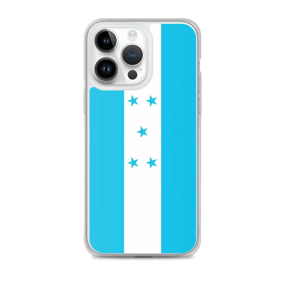 Coque iphone drapeau honduras souple antichoc transparente
