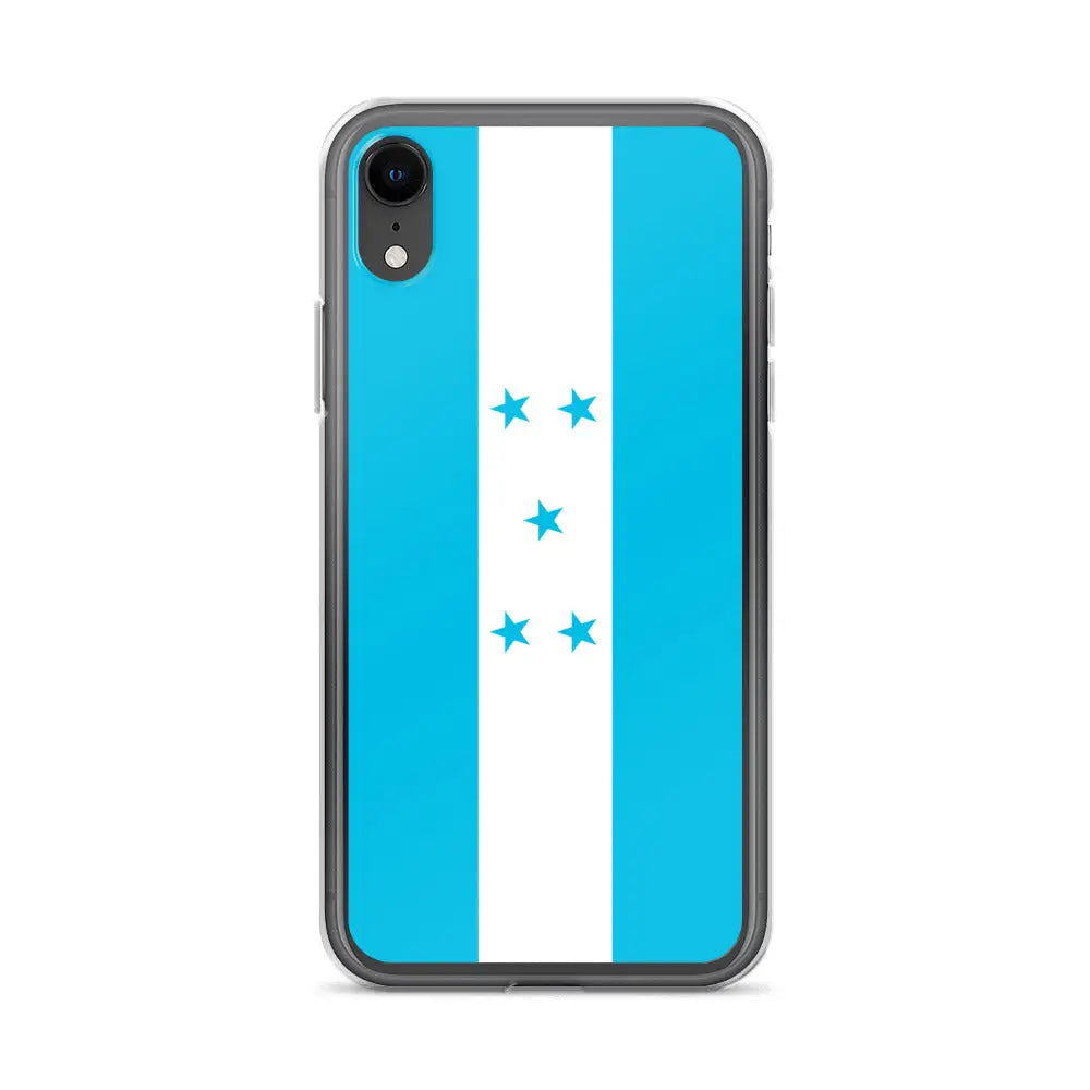 Coque iphone drapeau honduras souple antichoc transparente