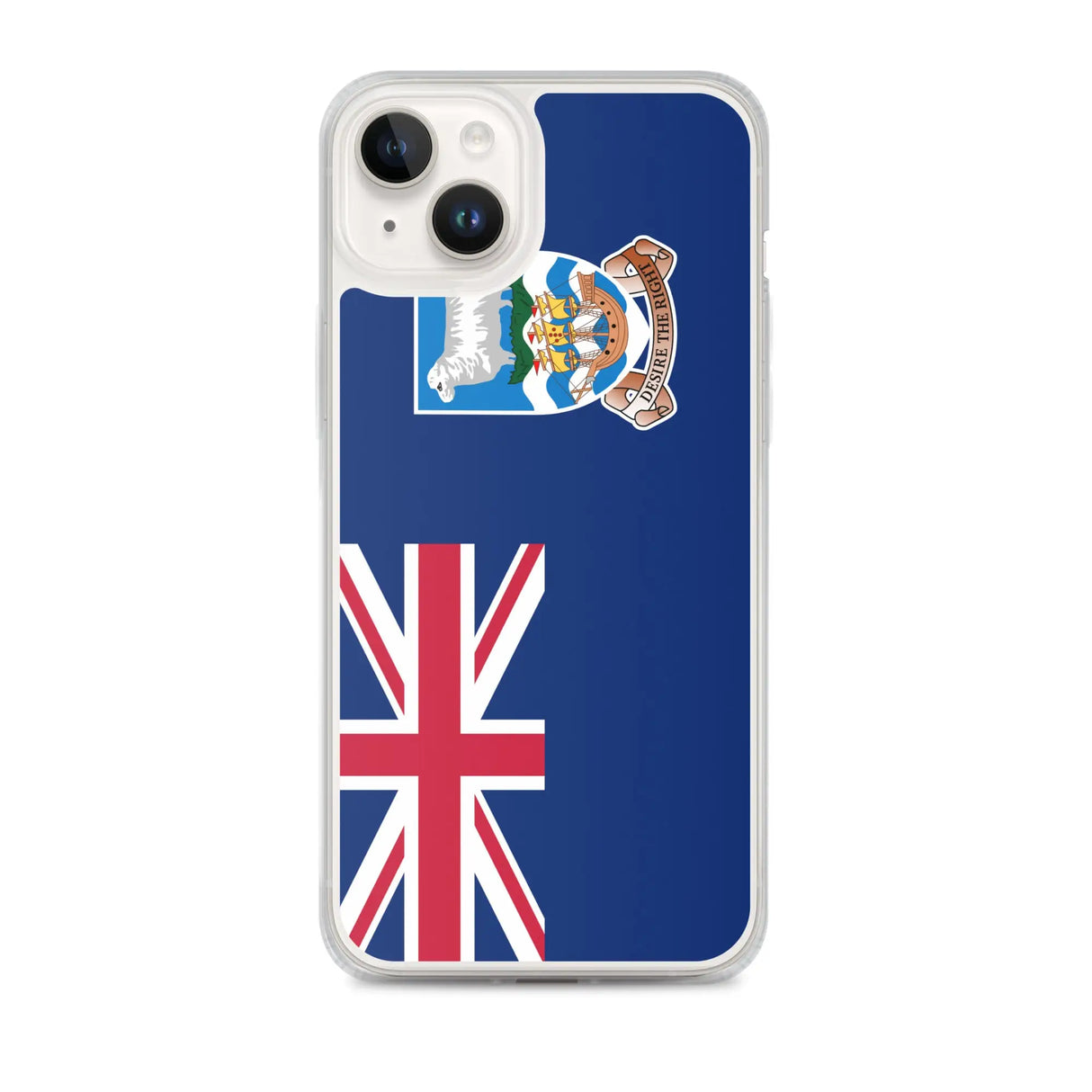 Coque iphone drapeau îles malouines souple antichoc