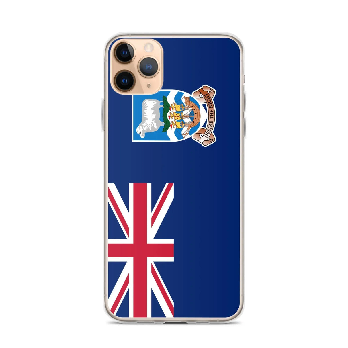 Coque iphone drapeau îles malouines souple antichoc