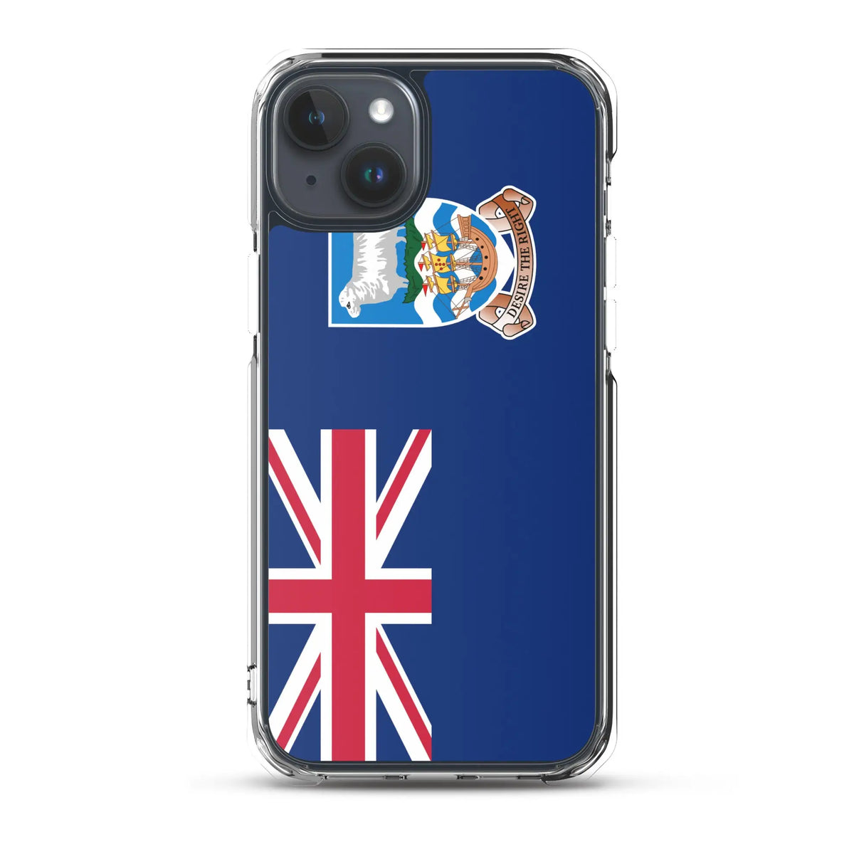 Coque iphone drapeau îles malouines souple antichoc