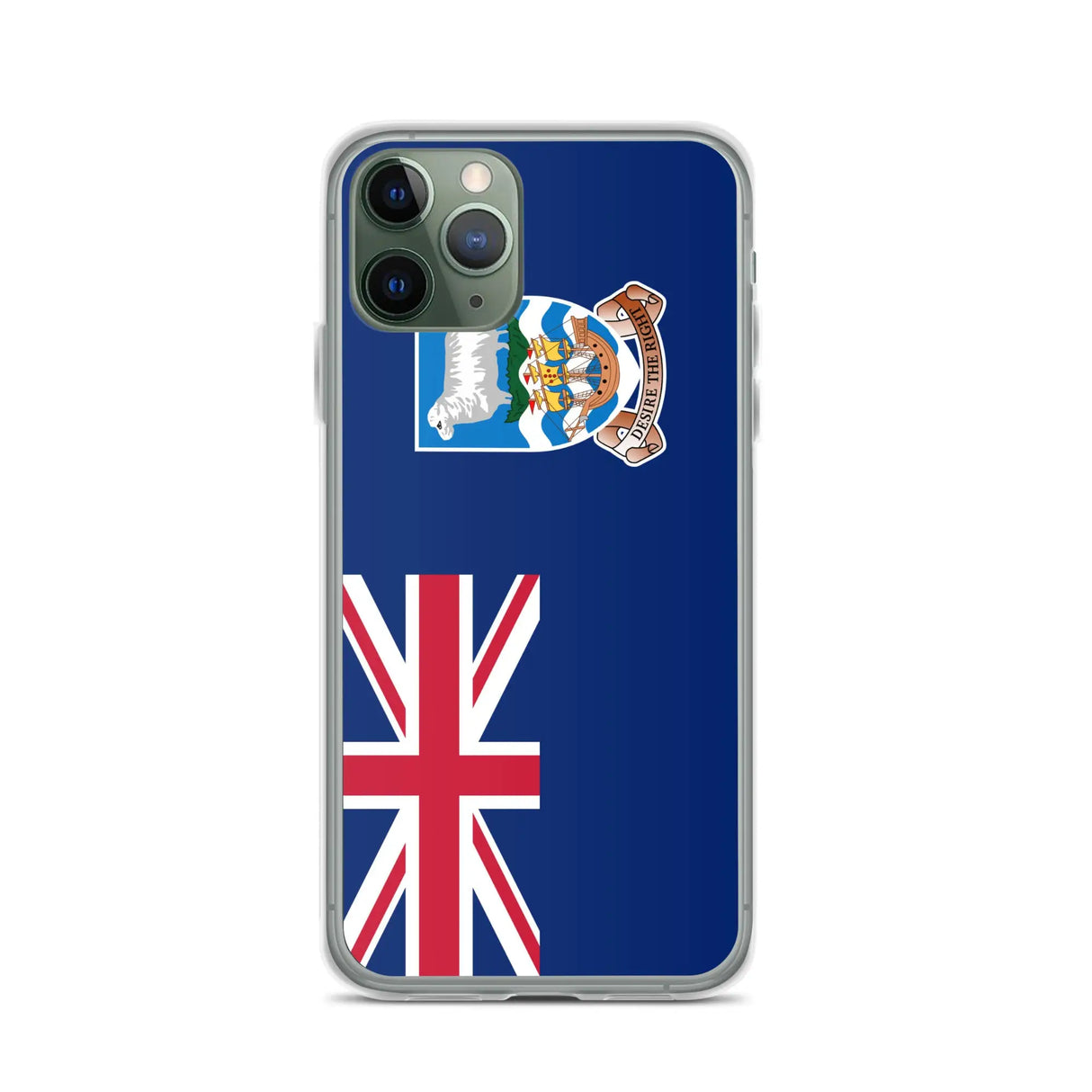Coque iphone drapeau îles malouines souple antichoc