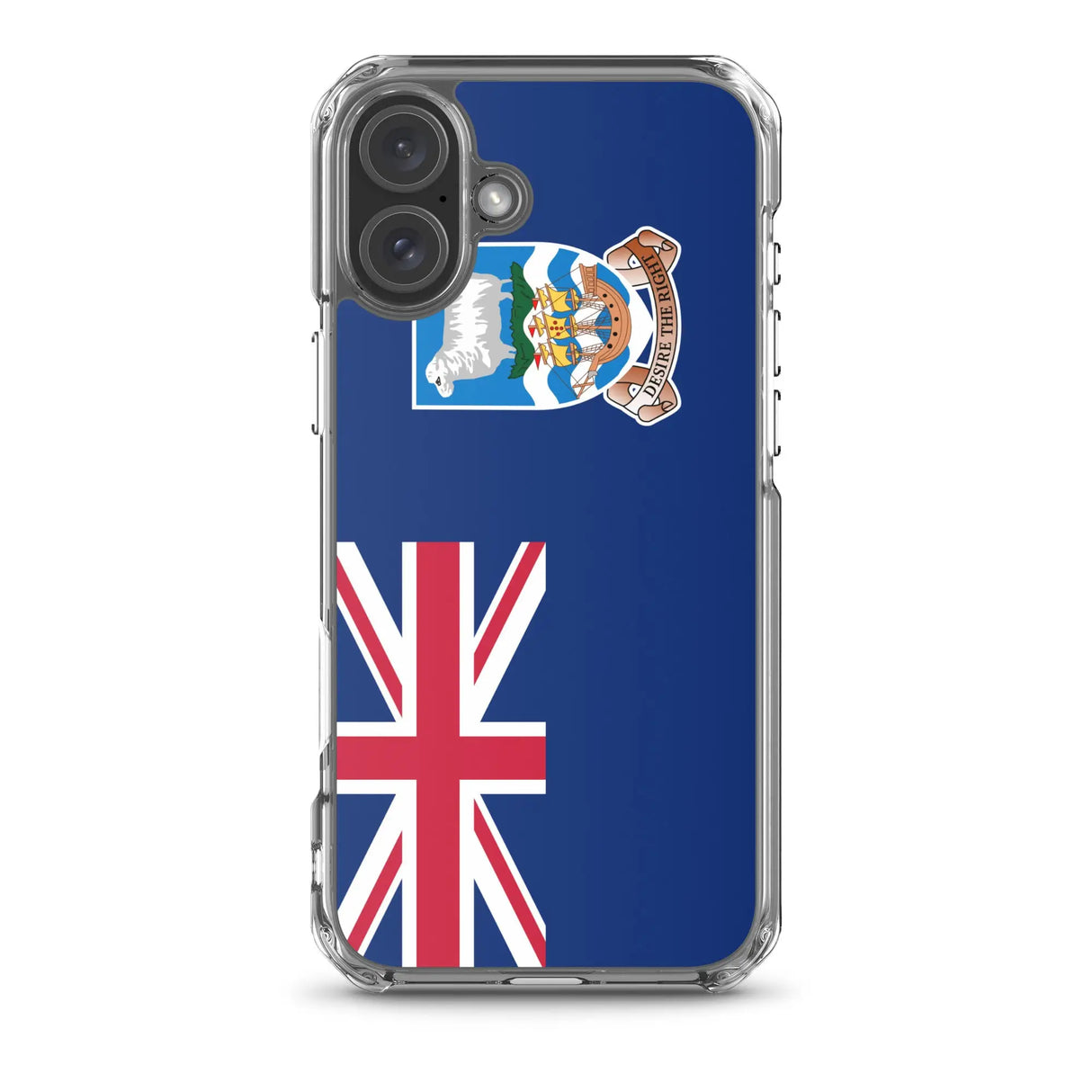 Coque iphone drapeau îles malouines souple antichoc