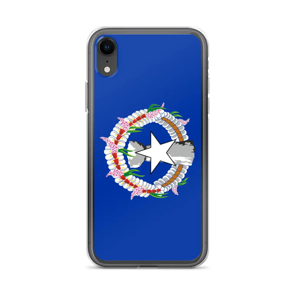 Coque iphone drapeau îles mariannes du nord souple antichoc