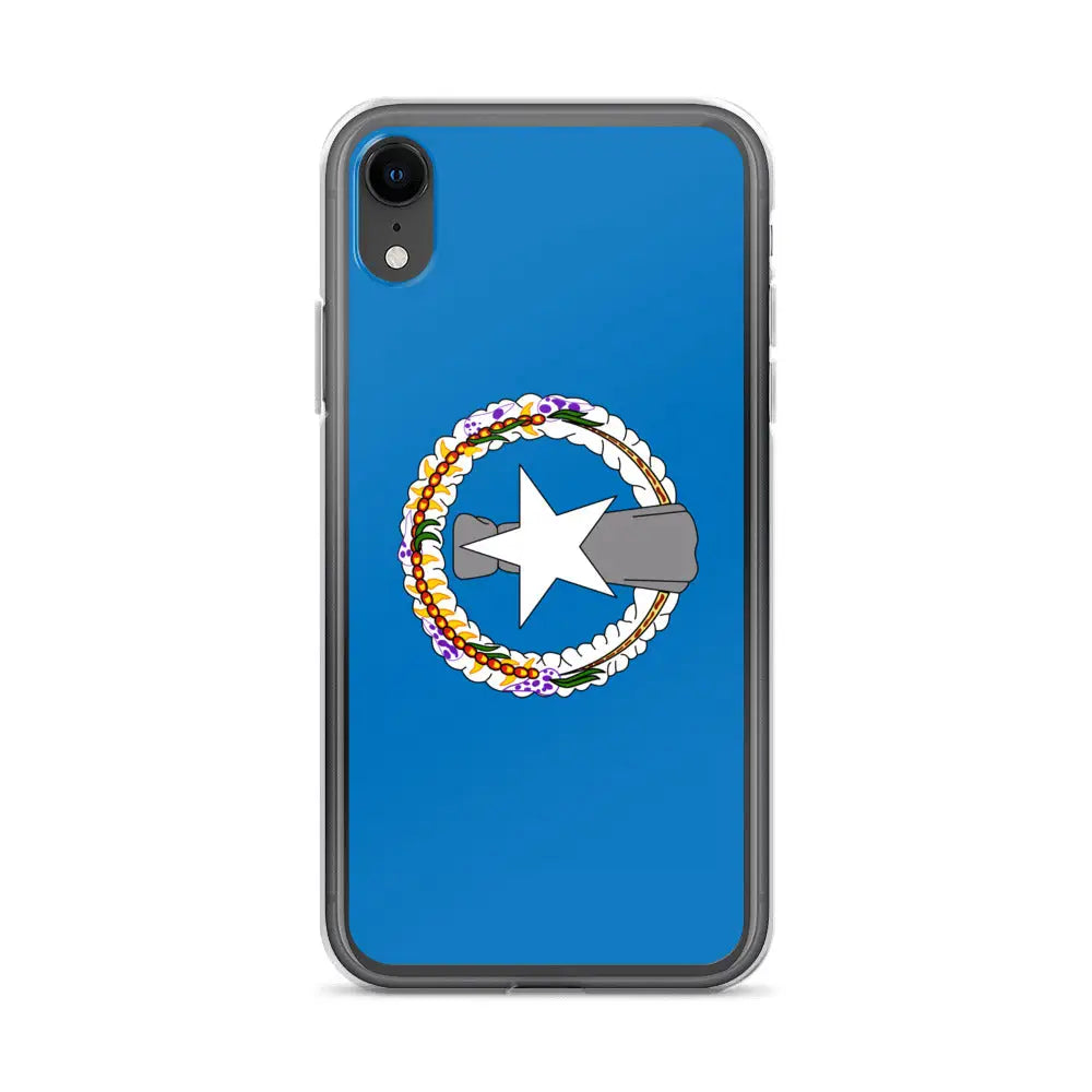 Coque iphone drapeau îles mariannes du nord souple antichoc
