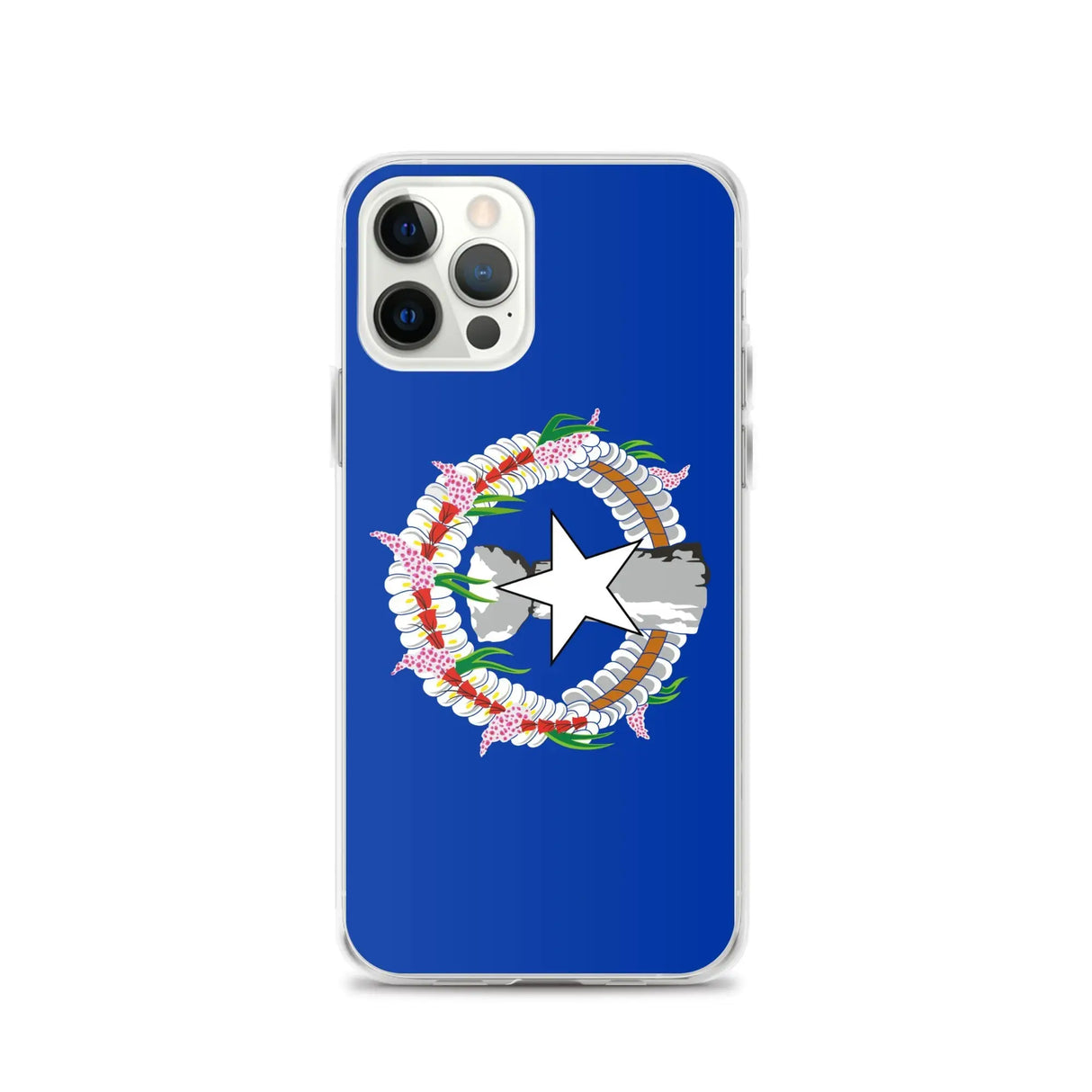 Coque iphone drapeau îles mariannes du nord souple antichoc