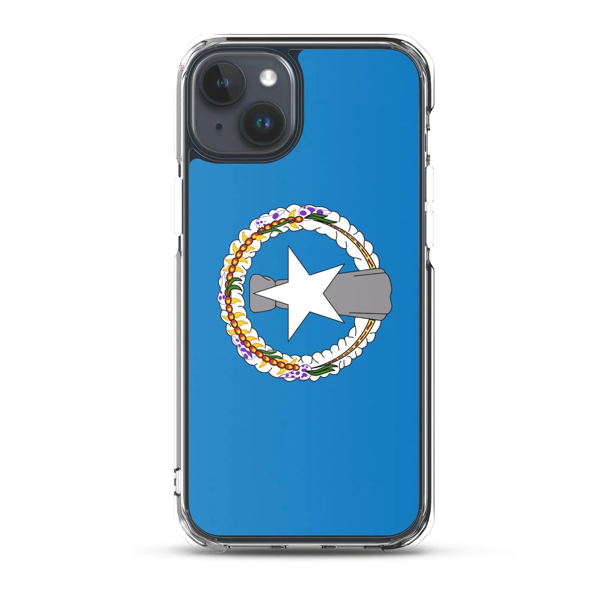 Coque iphone drapeau îles mariannes du nord souple antichoc