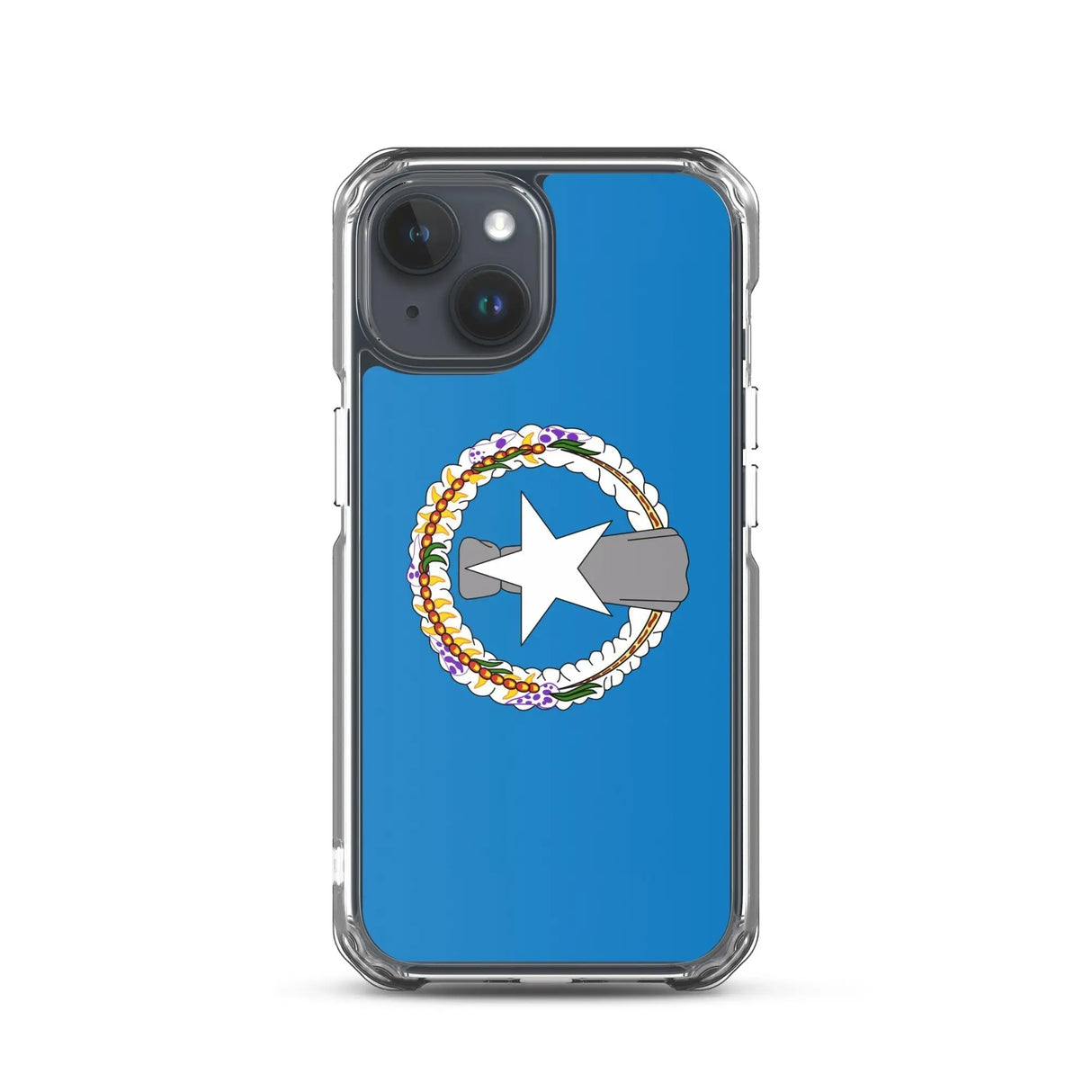 Coque iphone drapeau îles mariannes du nord souple antichoc