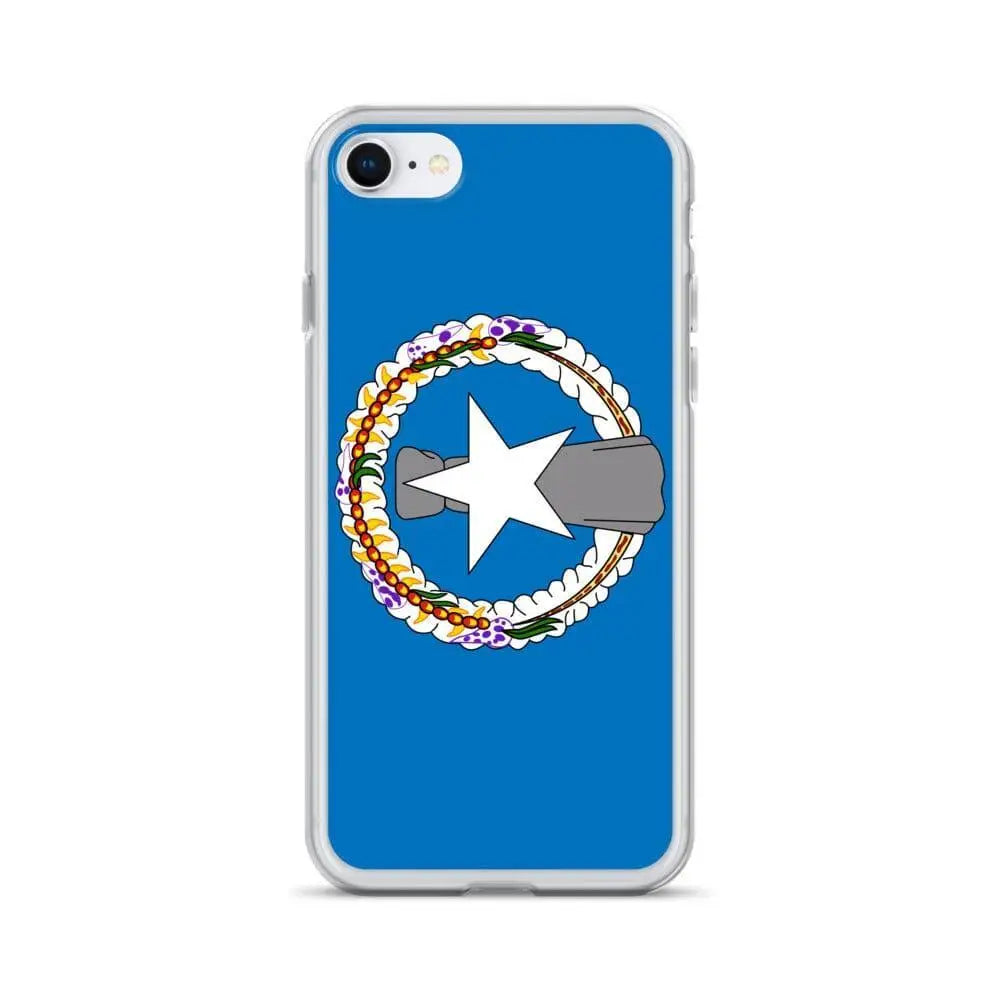 Coque iphone drapeau îles mariannes du nord souple antichoc