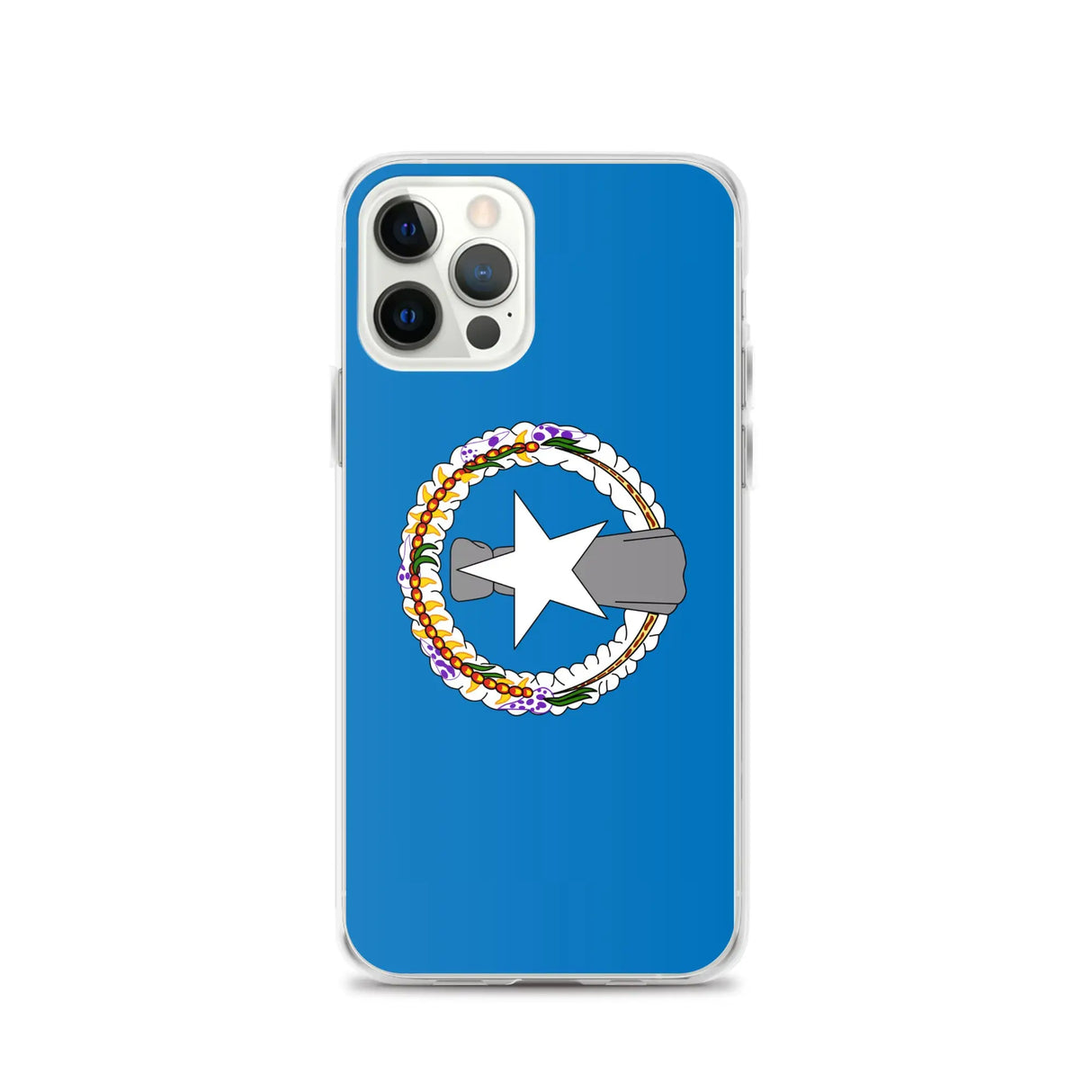 Coque iphone drapeau îles mariannes du nord souple antichoc
