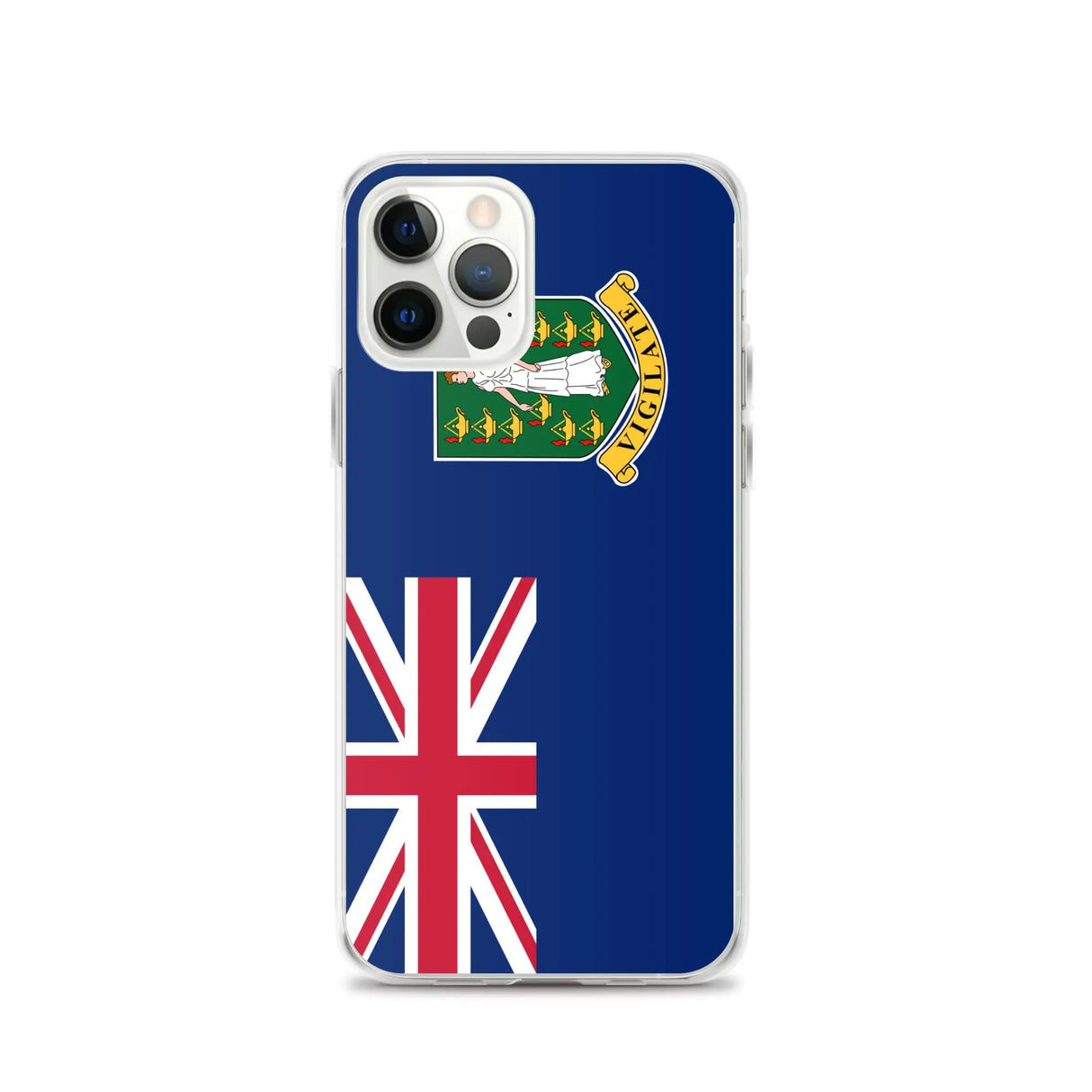 Coque iphone drapeau îles vierges britanniques souple antichoc