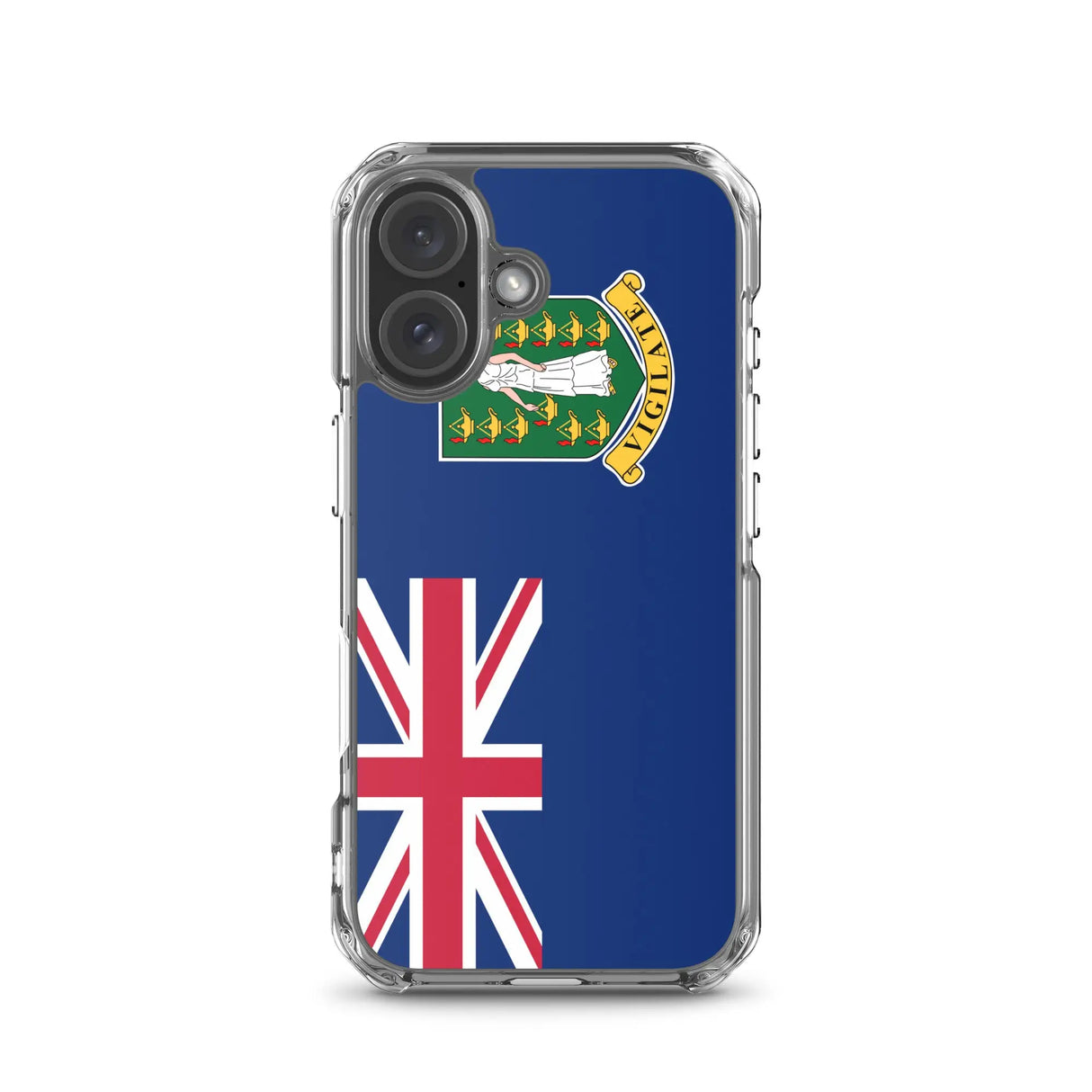 Coque iphone drapeau îles vierges britanniques souple antichoc