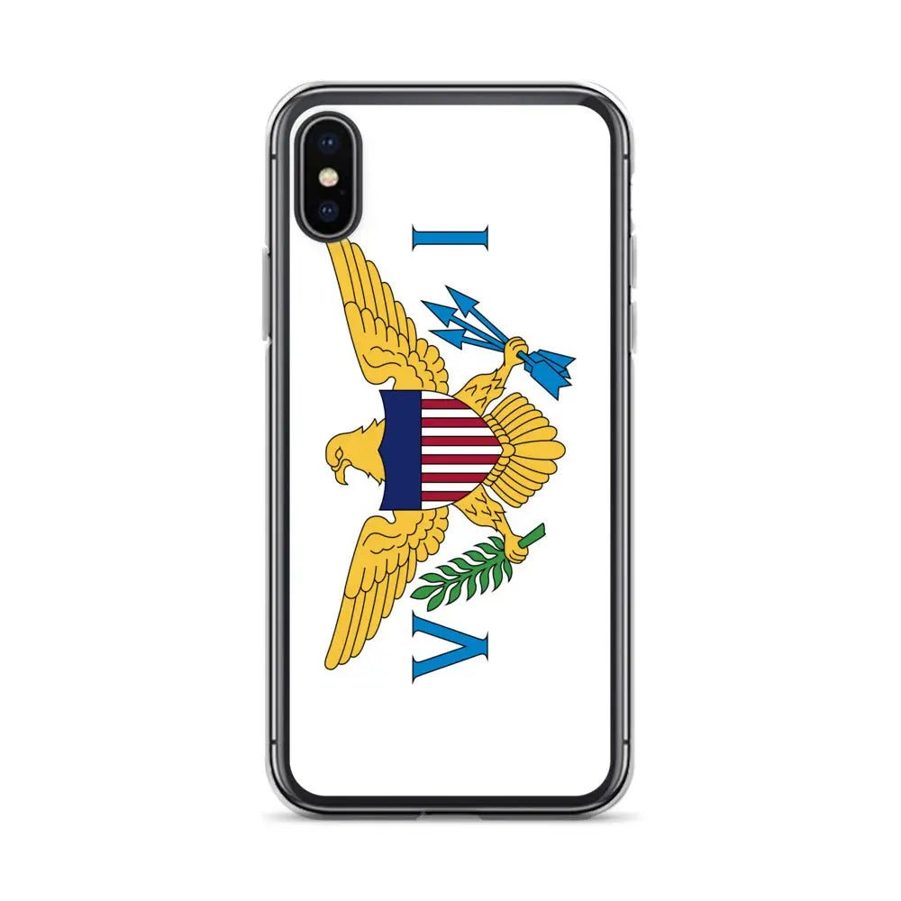Coque iphone drapeau îles vierges souple antichoc