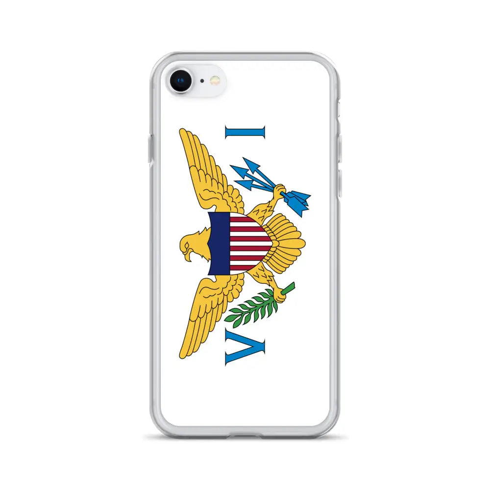Coque iphone drapeau îles vierges souple antichoc
