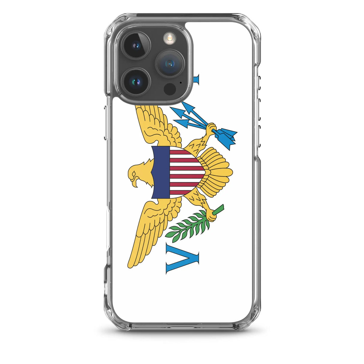 Coque iphone drapeau îles vierges souple antichoc