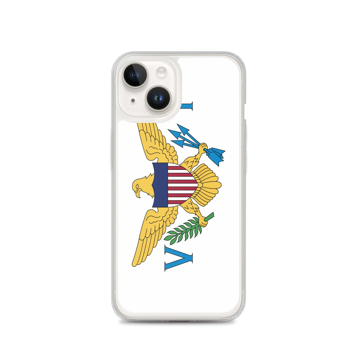 Coque iphone drapeau îles vierges souple antichoc