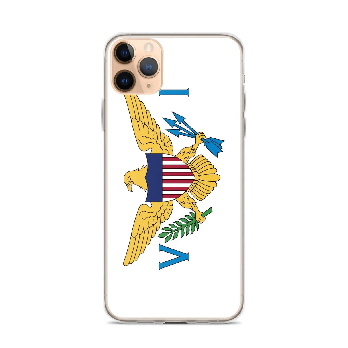 Coque iphone drapeau îles vierges souple antichoc