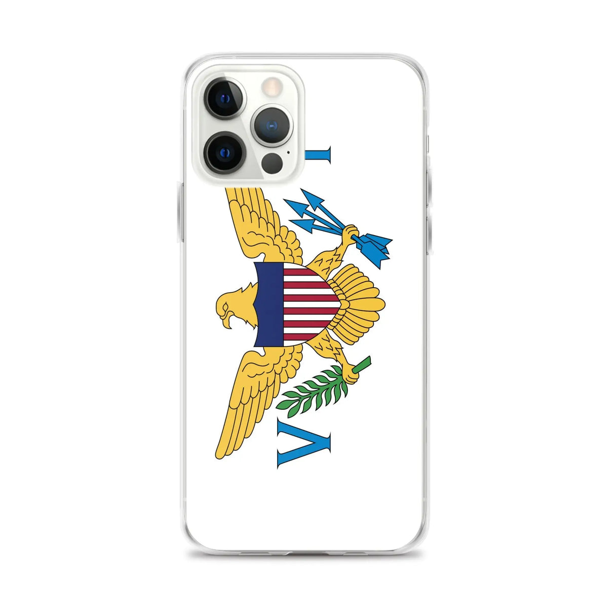 Coque iphone drapeau îles vierges souple antichoc