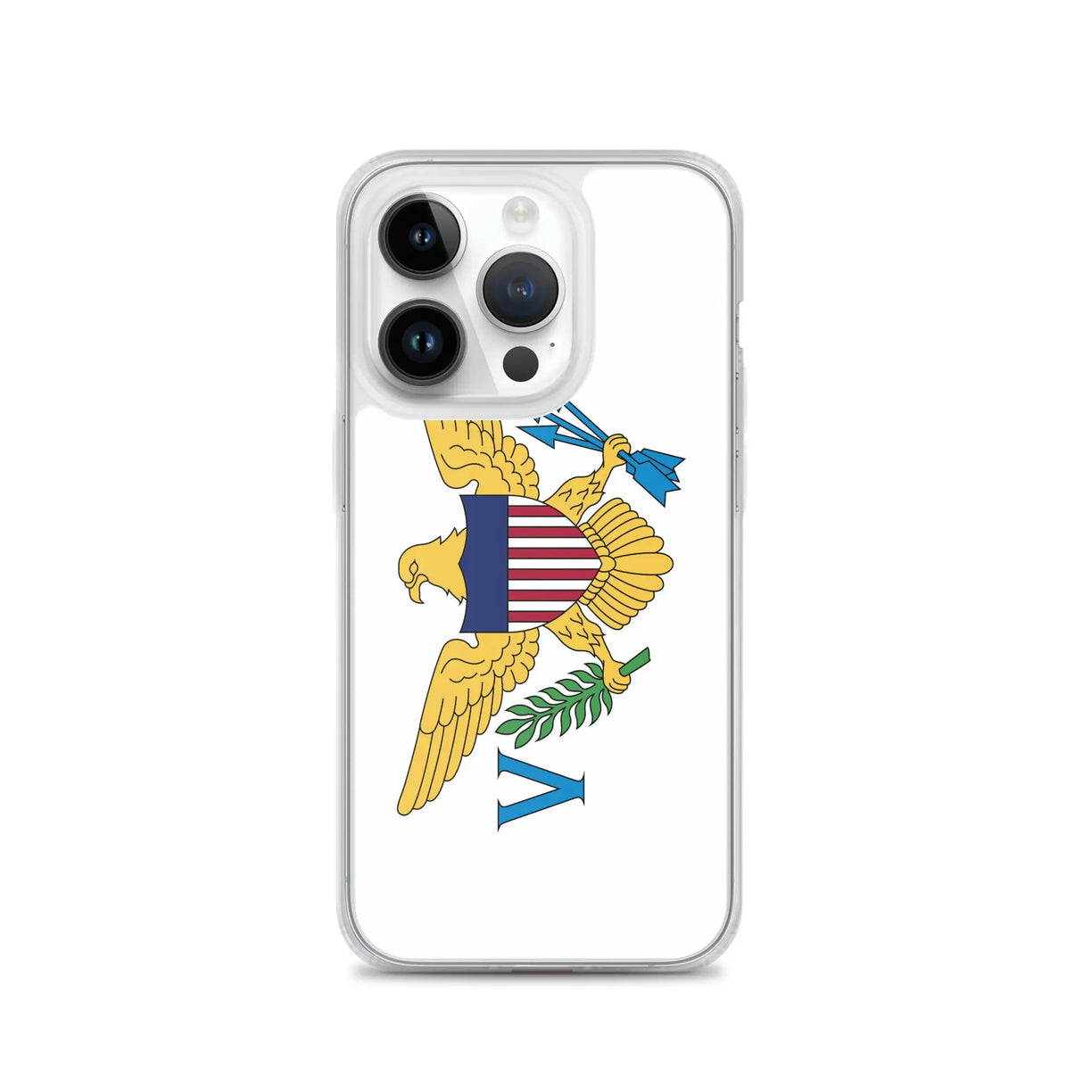 Coque iphone drapeau îles vierges souple antichoc