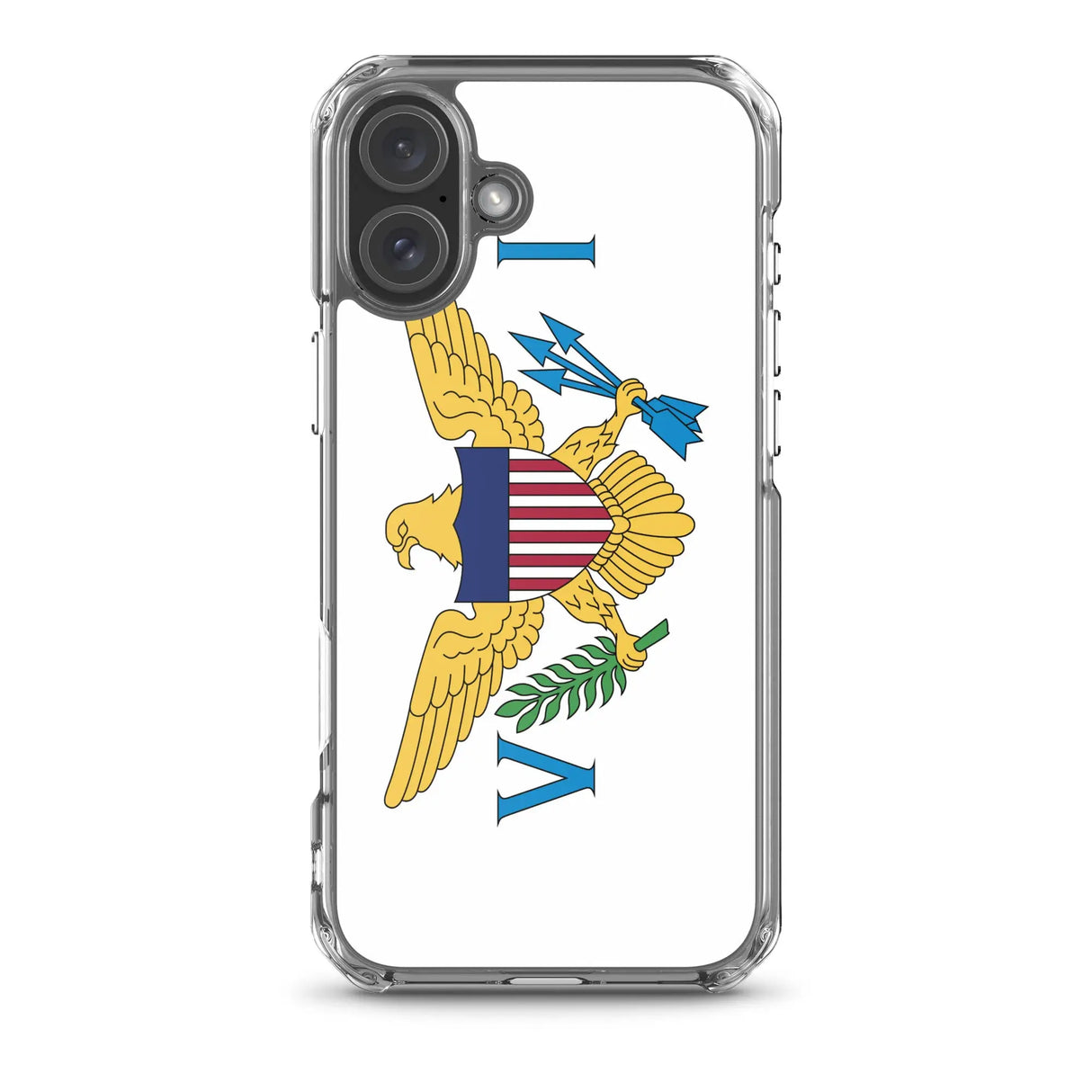 Coque iphone drapeau îles vierges souple antichoc
