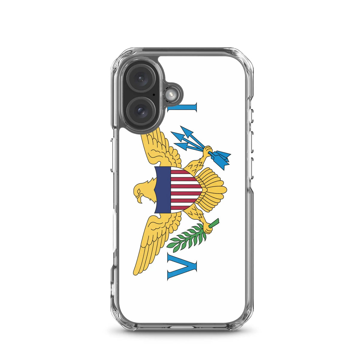 Coque iphone drapeau îles vierges souple antichoc