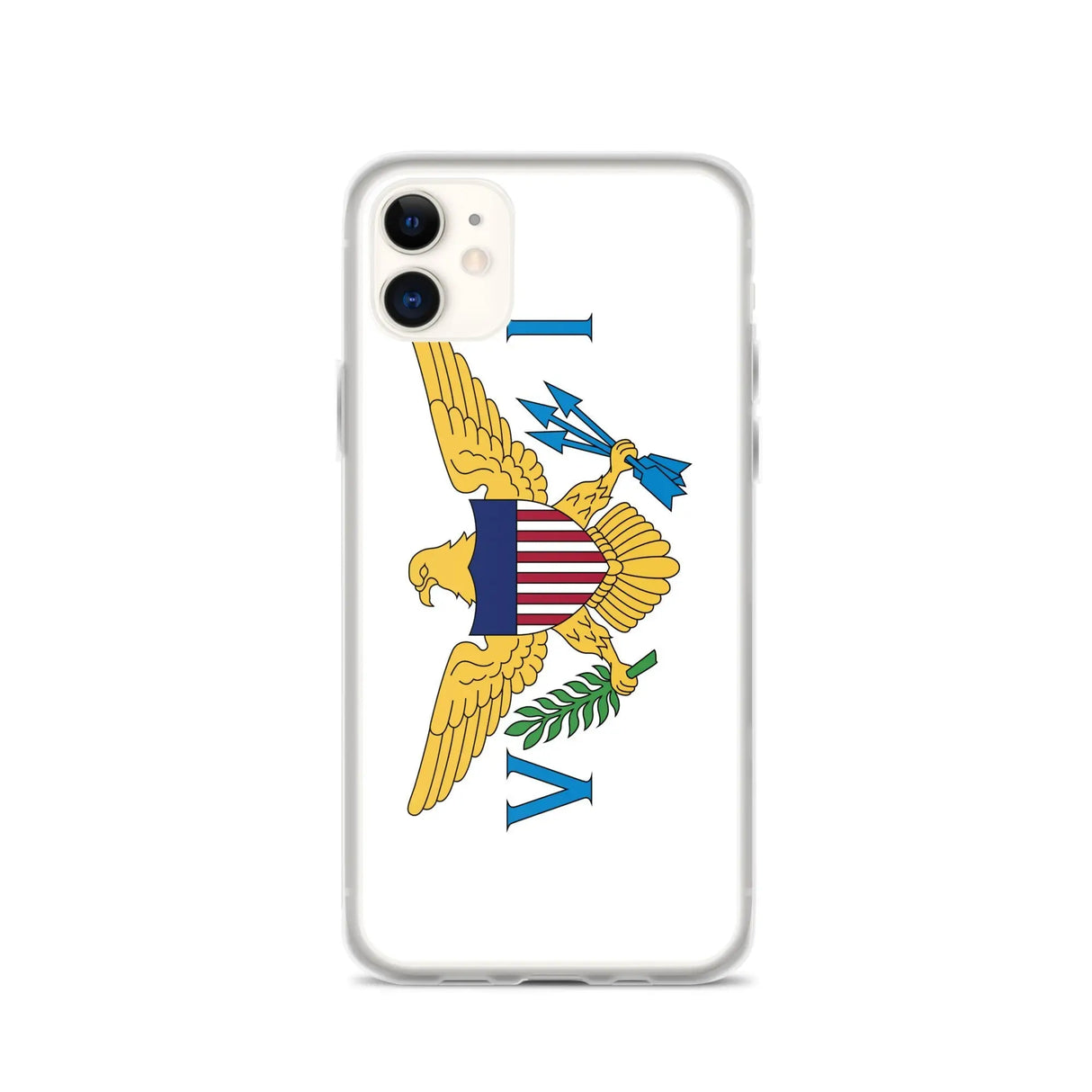 Coque iphone drapeau îles vierges souple antichoc