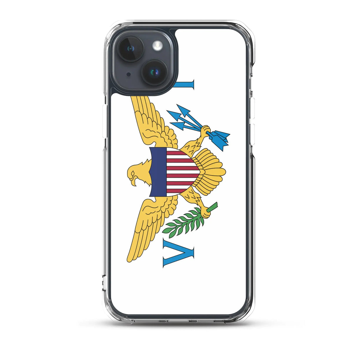 Coque iphone drapeau îles vierges souple antichoc