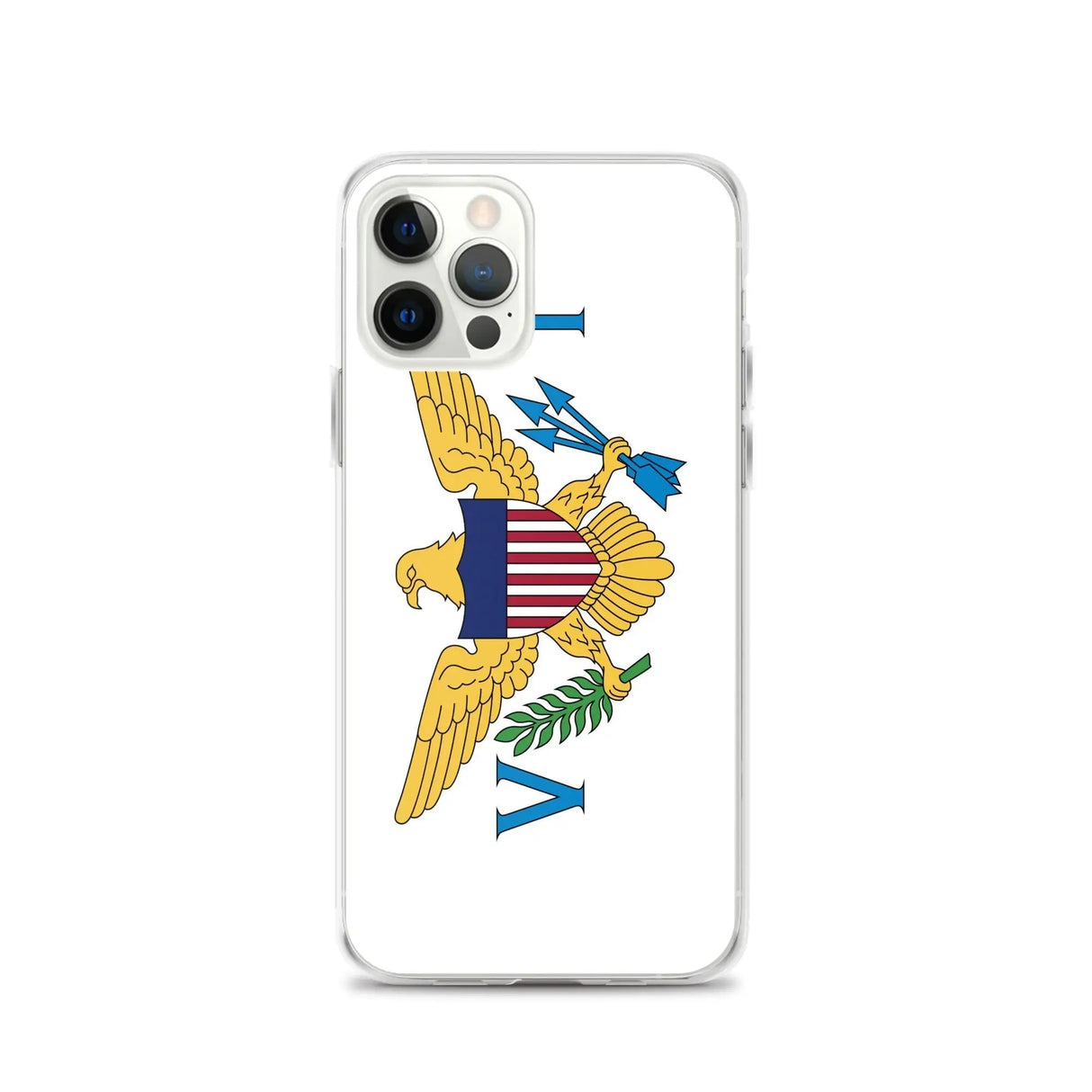 Coque iphone drapeau îles vierges souple antichoc
