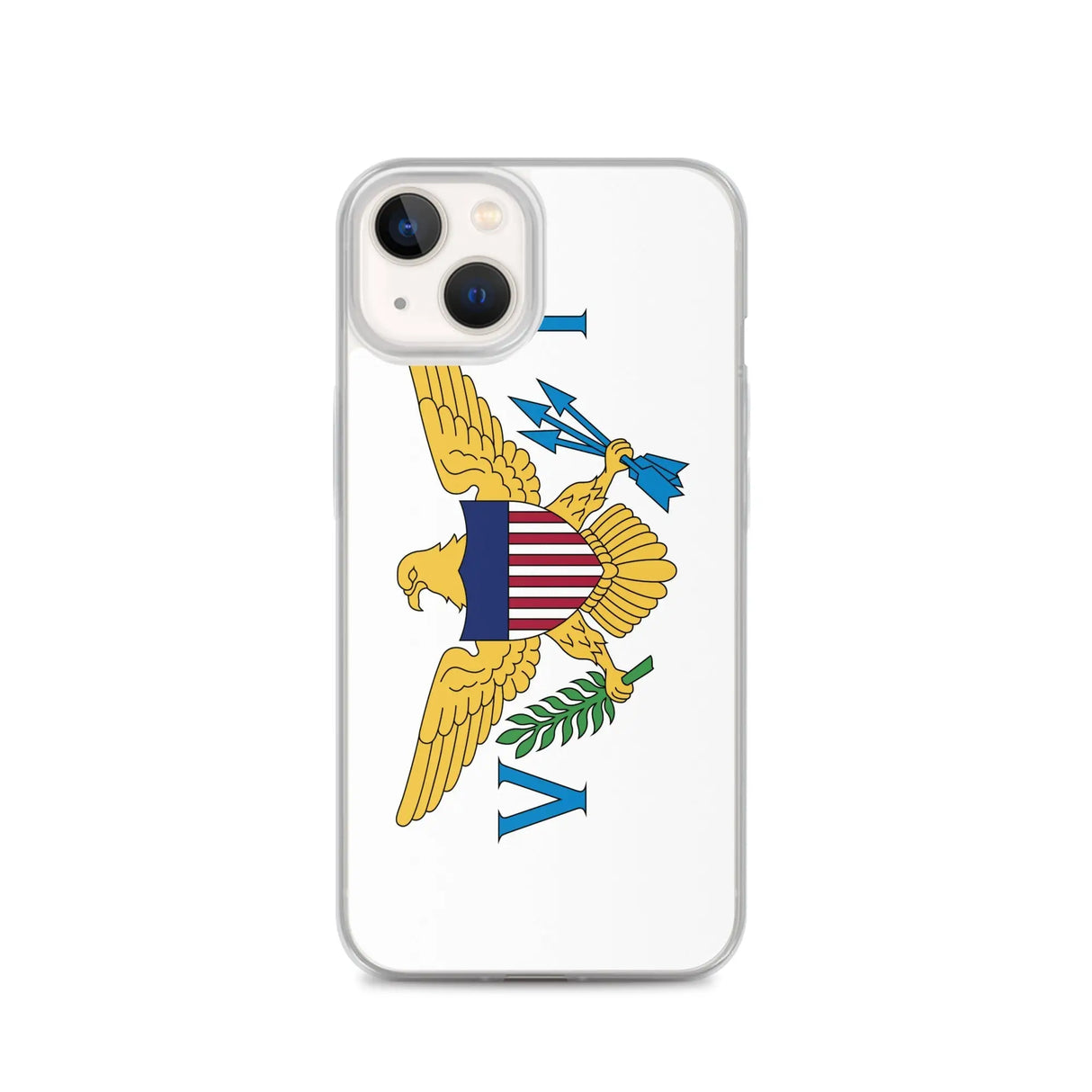 Coque iphone drapeau îles vierges souple antichoc