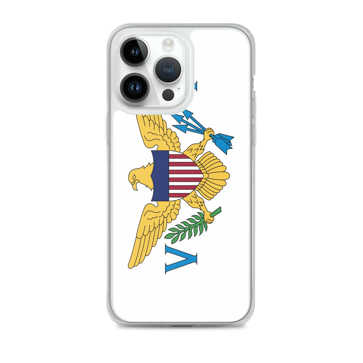 Coque iphone drapeau îles vierges souple antichoc