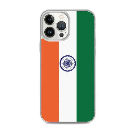 Coque iphone drapeau inde souple antichoc transparente