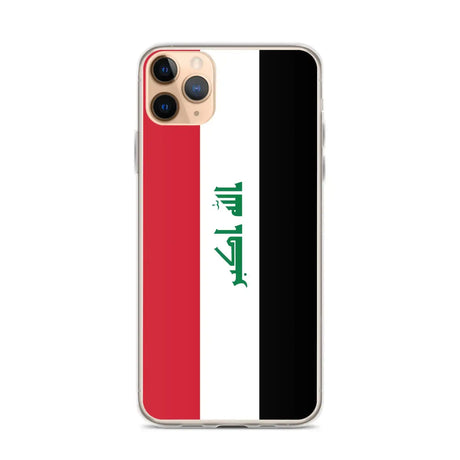 Coque iphone drapeau irak souple antichoc transparente