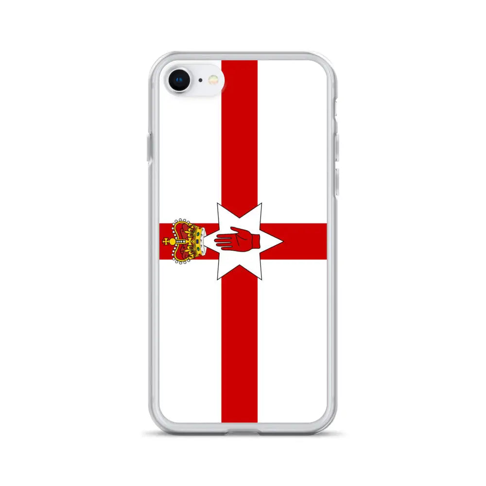 Coque iphone drapeau irlande du nord souple antichoc