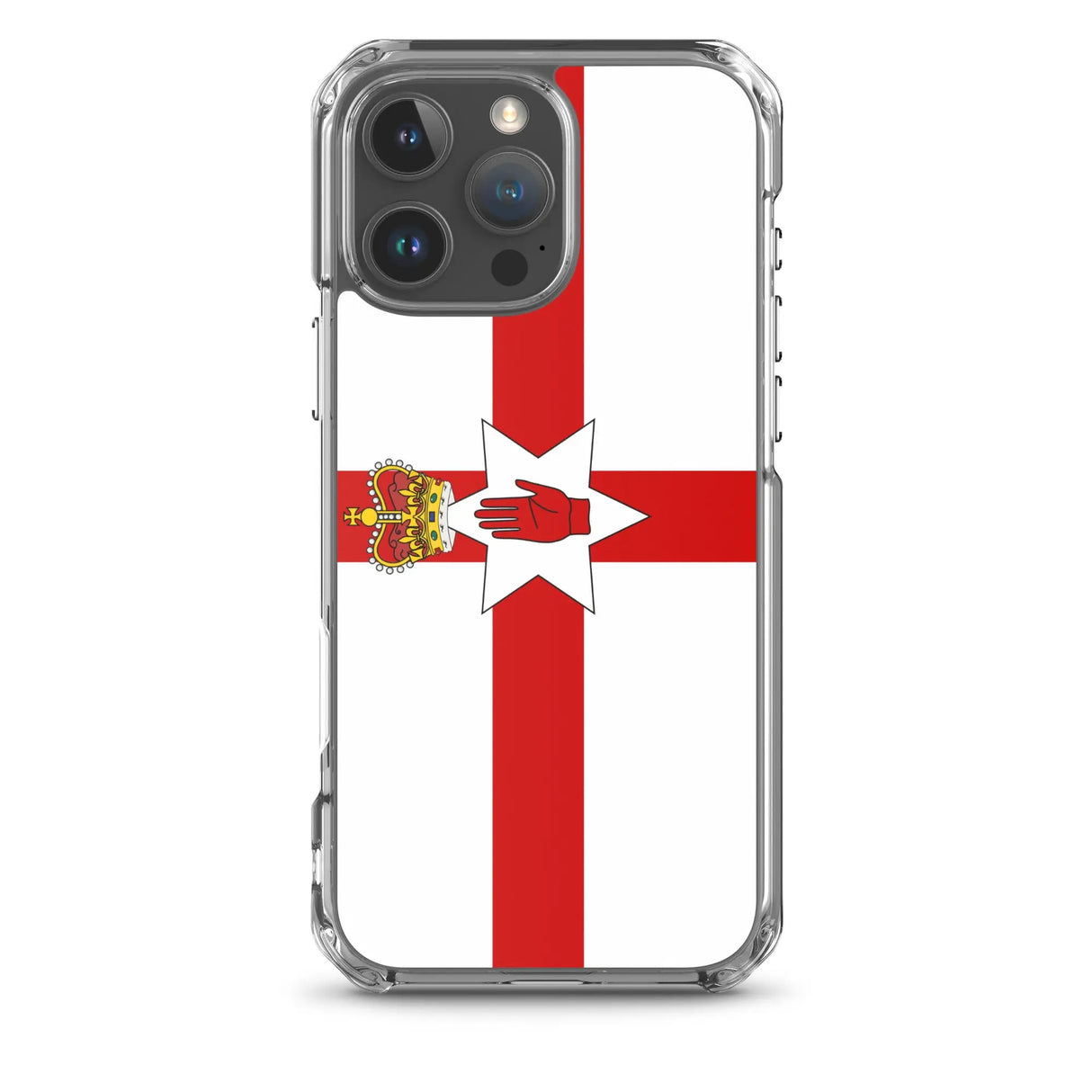 Coque iphone drapeau irlande du nord souple antichoc