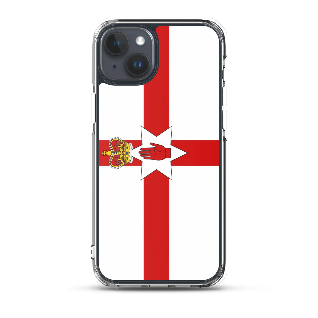 Coque iphone drapeau irlande du nord souple antichoc