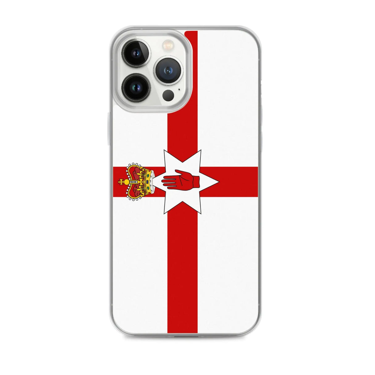 Coque iphone drapeau irlande du nord souple antichoc