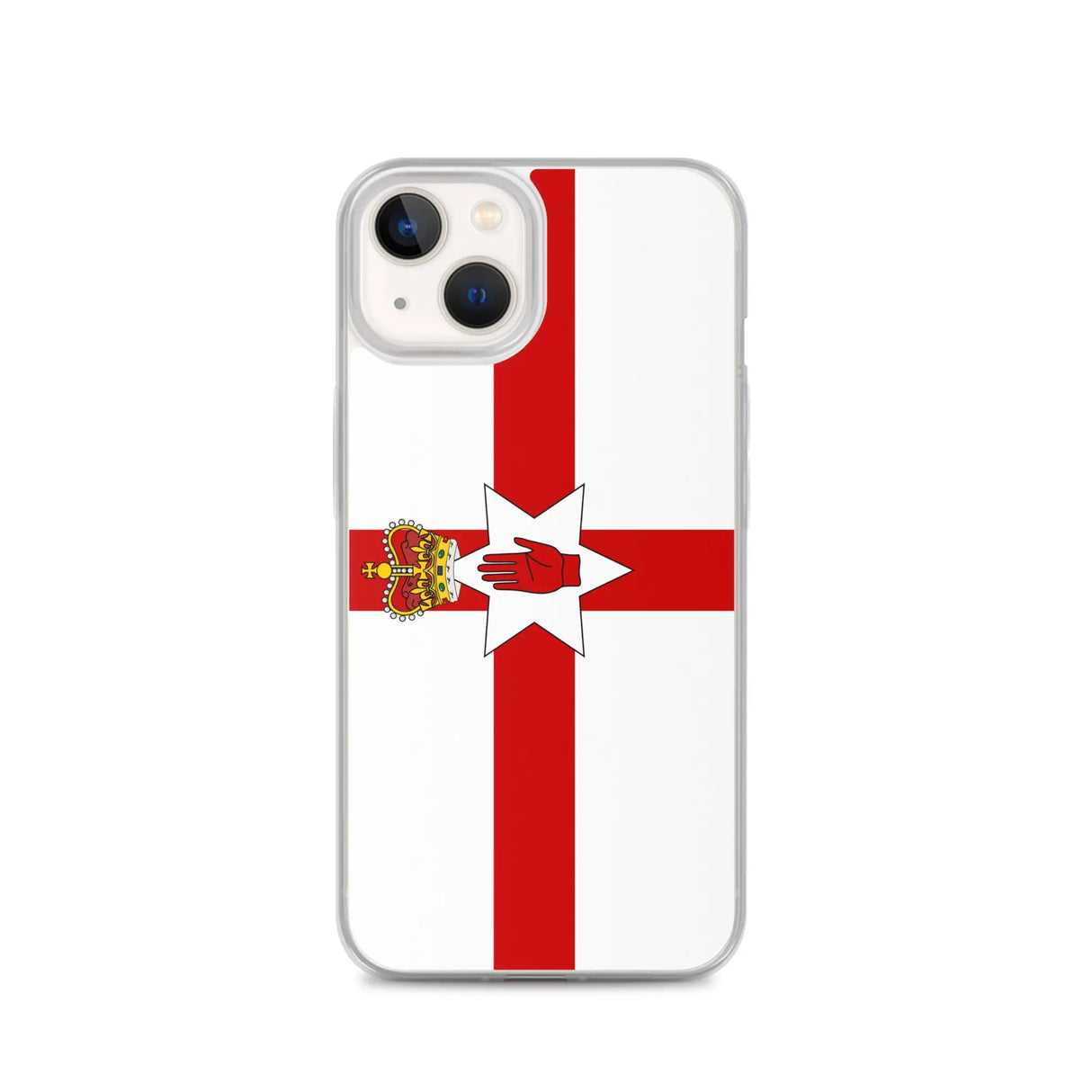 Coque iphone drapeau irlande du nord souple antichoc