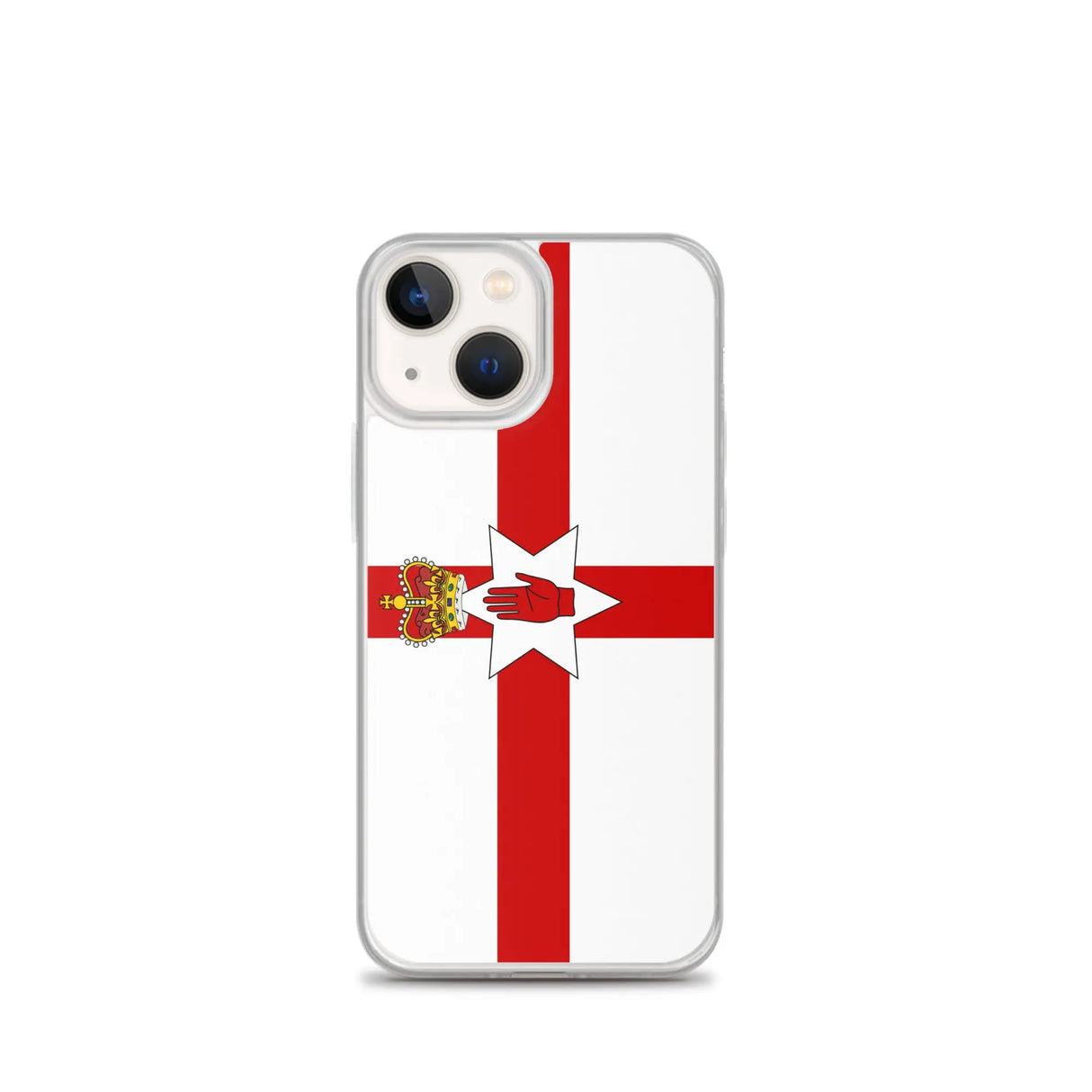 Coque iphone drapeau irlande du nord souple antichoc